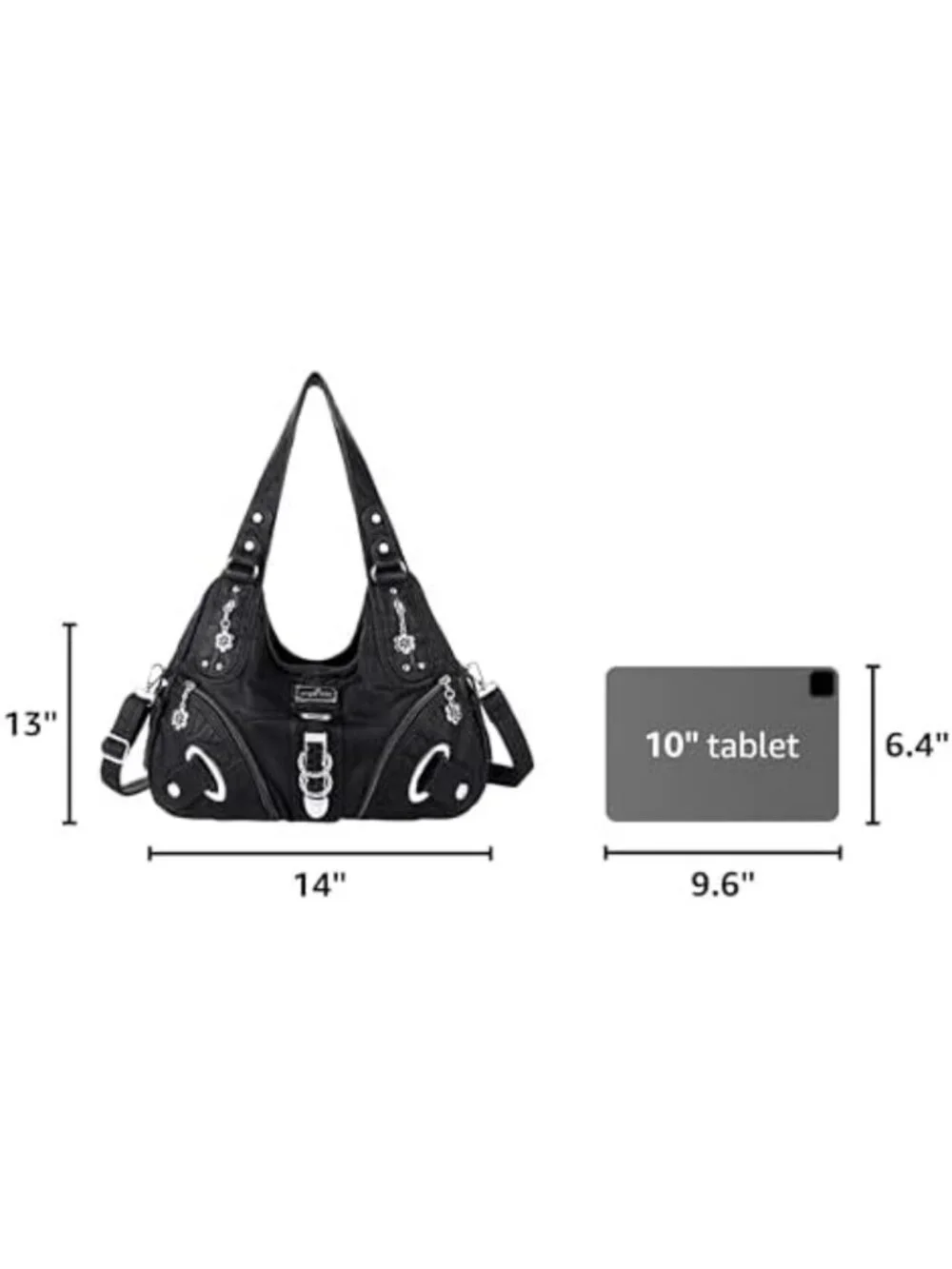 Stylish Large Hobo Handbag for Women | Versatile Daily Shoulder Bag & Satchel